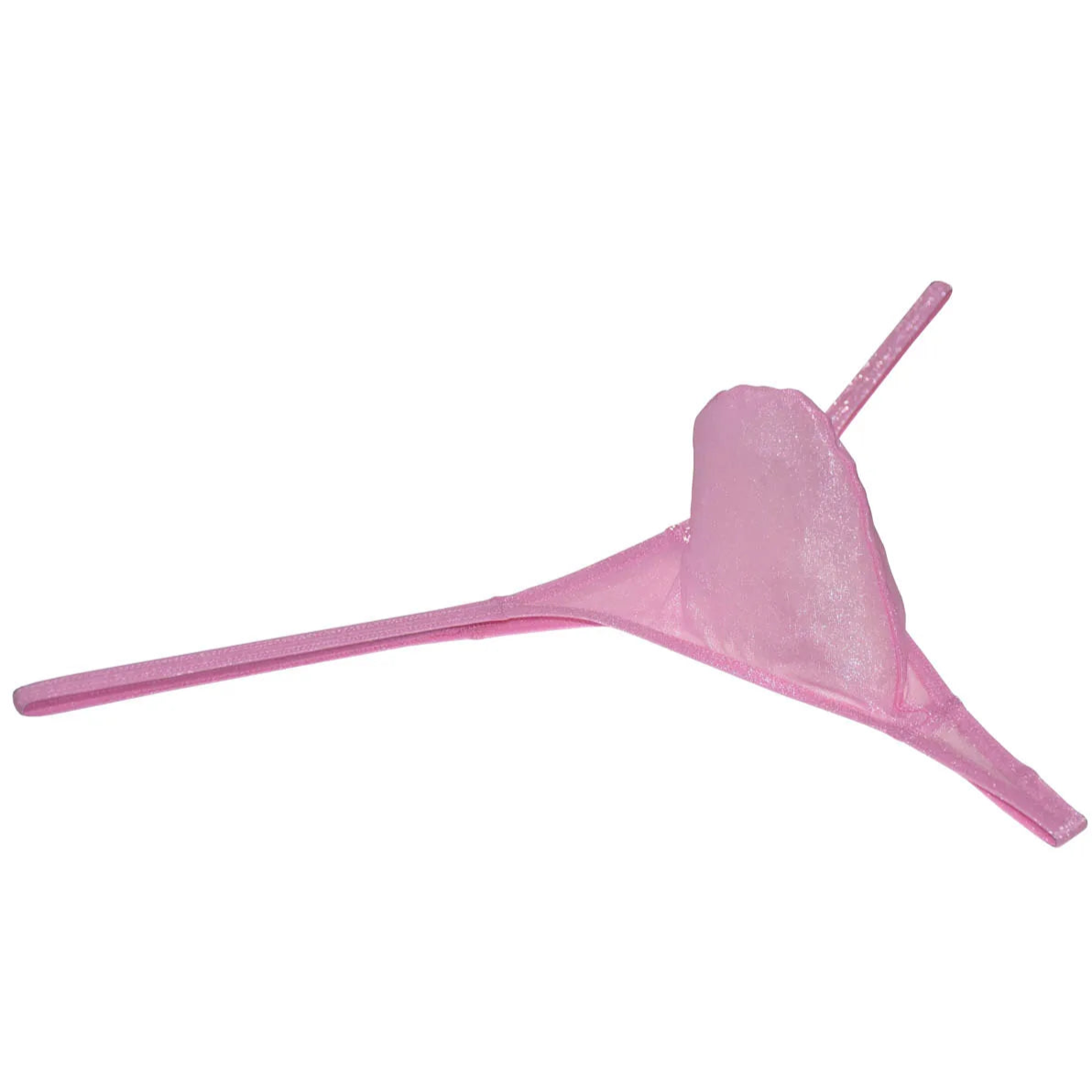 Light pink Men’s Glitter Glam Sheer Thong - pridevoyageshop.com - gay men’s thongs, boxers, briefs and jockstraps