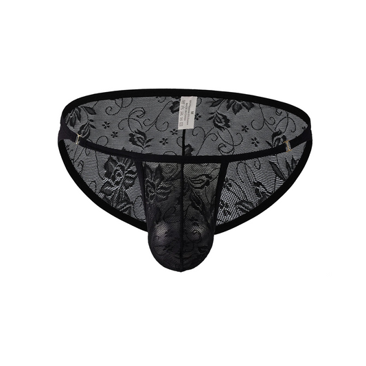 Men's Dirty Lace Sheer Brief - pridevoyageshop.com - gay men’s thongs, boxers, briefs and jockstraps