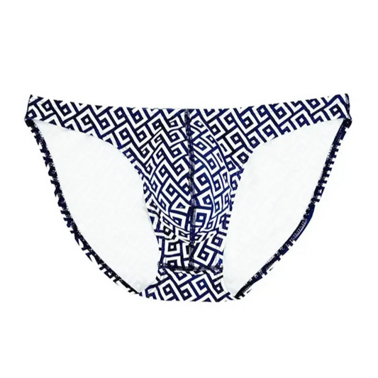Men’s Greek Key Swim Briefs - pridevoyageshop.com - gay men’s sexy swim briefs, trunks, board shorts, and bikinis