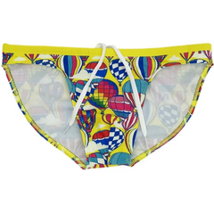 Men’s High-Flyer Bulge Swim Briefs - pridevoyageshop.com - gay men’s sexy swim briefs, trunks, board shorts, and bikinis