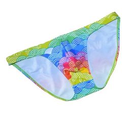 Men’s Poolboy Rainbow Swim Briefs - pridevoyageshop.com - gay men’s sexy swim briefs, trunks, board shorts, and bikinis