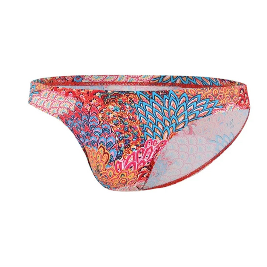 Men’s Psychedelic Mirage Swim Briefs - pridevoyageshop.com - gay men’s sexy swim briefs, trunks, board shorts, and bikinis