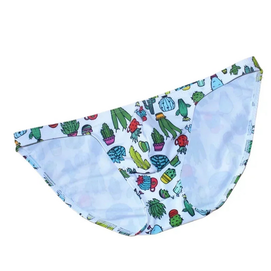 Men’s Wild & Thorny Bikini Swim Briefs - pridevoyageshop.com - gay men’s sexy swim briefs, trunks, board shorts, and bikinis