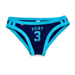 Navy blue DM Men’s “Point 3” Varsity Brief - pridevoyageshop.com - gay men’s thongs, boxers, briefs and jockstraps