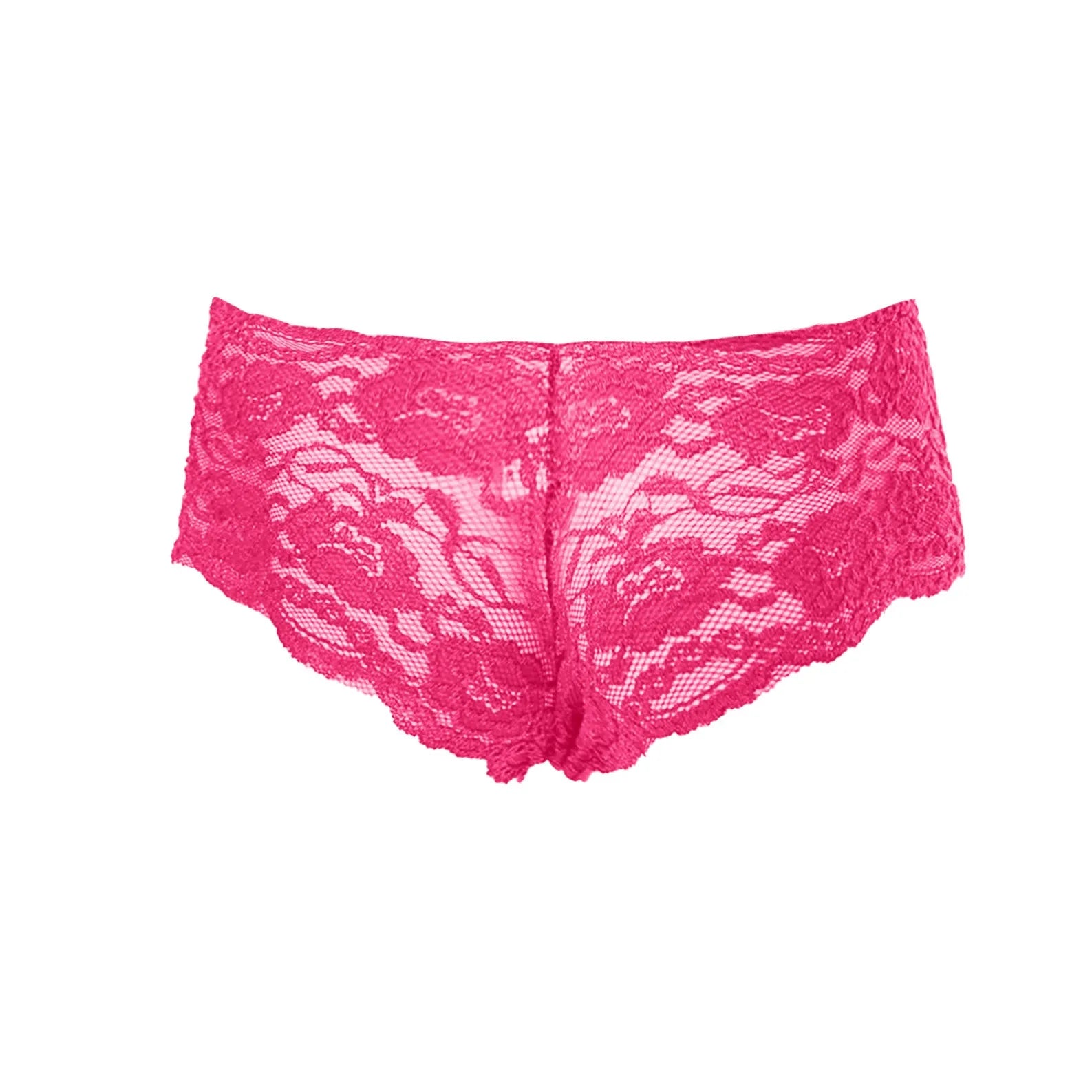 Pink Men’s Lace Pouch Panty - pridevoyageshop.com - gay men’s thongs, boxers, briefs and jockstraps