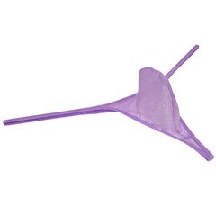 Purple Men’s Glitter Glam Sheer Thong - pridevoyageshop.com - gay men’s thongs, boxers, briefs and jockstraps