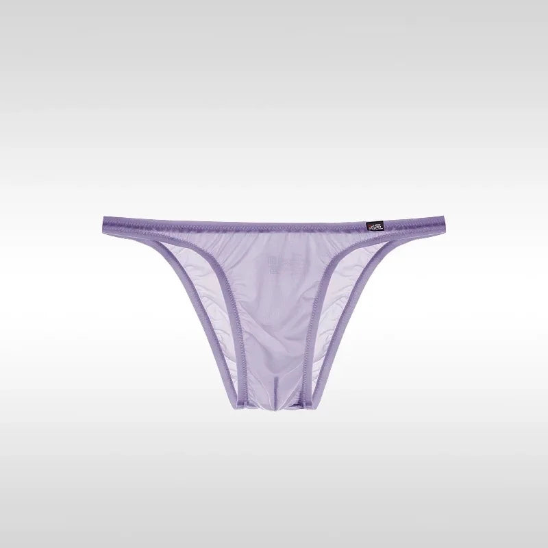 Purple Men’s “Sheer Tease” Micro Bikini Brief - pridevoyageshop.com - gay men’s thongs, boxers, briefs and jockstraps