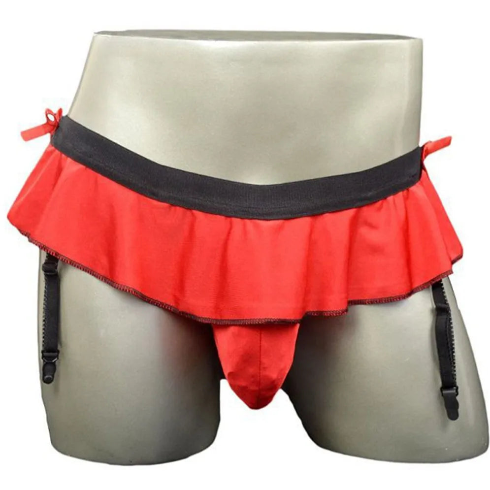 Red Sissy Maid for Mischief Briefs - pridevoyageshop.com - gay men’s thongs, boxers, briefs and jockstraps