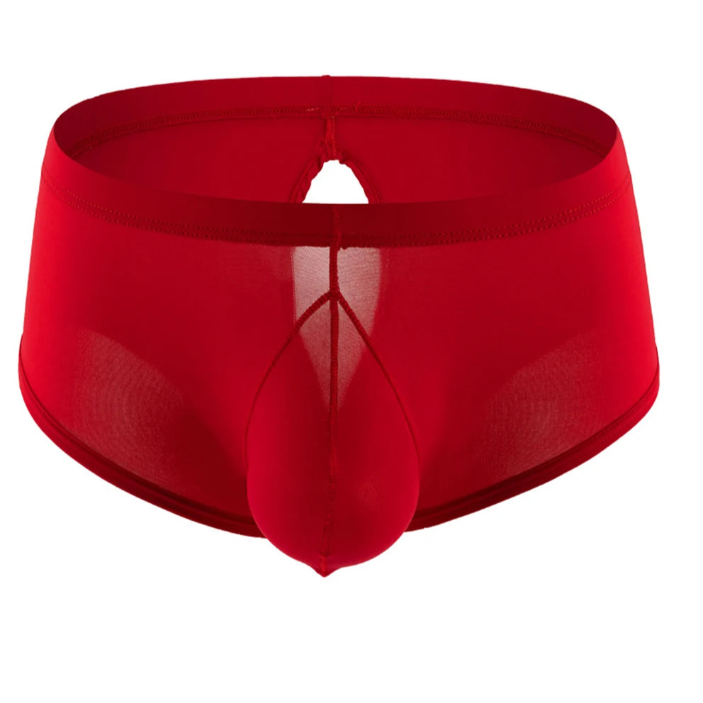 Red Wide Open Boxer Briefs – Pouch & Backless - pridevoyageshop.com - gay men’s thongs, boxers, briefs and jockstraps