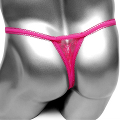 Rose Men’s Bow Lace Panties - pridevoyageshop.com - gay men’s thongs, boxers, briefs and jockstraps