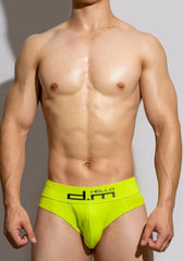a hot gay man in green DM Gay Men's Hello Briefs - pridevoyageshop.com - gay men’s underwear and swimwear