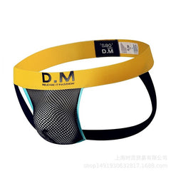 DM Breathable Mesh Low-Rise Gay Jockstrap