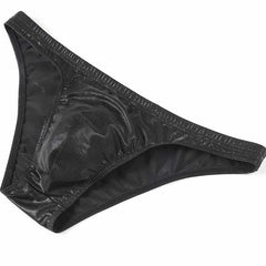 details of black Metallic Stage Star Sleeveless Crop Top & Briefs | Gay Clubwear - pridevoyageshop.com - gay crop tops, gay casual clothes and gay clothes store