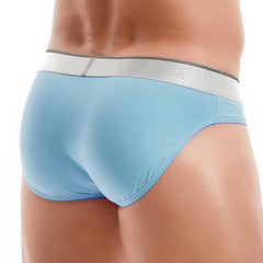 hot gay man in sky blue JOCKMAIL Hung Big Pouch Bikin Briefs | Gay Men Underwear- pridevoyageshop.com - gay men’s underwear and swimwear