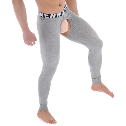 Sir Knows Crotchless Long Johns for Gay Men