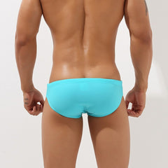 sexy gay man in sky blue Gay Swimwear | SEOBEAN Cut Out Swim Briefs- pridevoyageshop.com - gay men’s underwear and swimwear