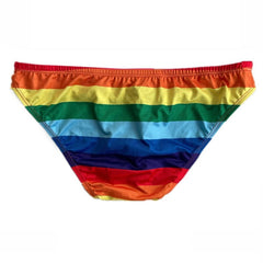 Gay Swimwear | DESMIIT LGBT Rainbow Swim Briefs- pridevoyageshop.com - gay men’s underwear and swimwear