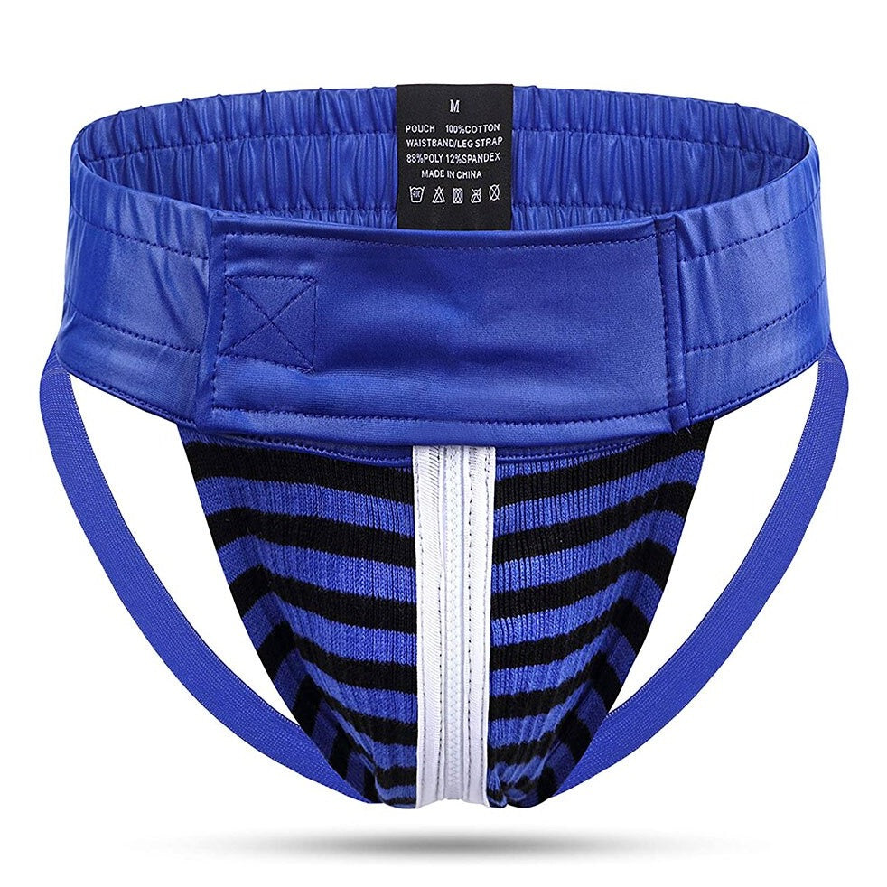 blue Gay Jockstraps: Athletic Supporter & Jockstrap Wrestling- pridevoyageshop.com - gay men’s underwear and swimwear