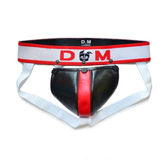 red Gay Jockstraps: Mens Faux Leather Jockstrap & Sexy Jocks- pridevoyageshop.com - gay men’s underwear and swimwear