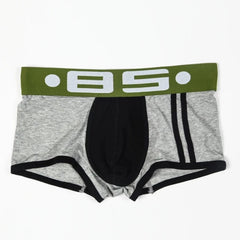 gray 85 Men's Racing Stripe Boxer Briefs - pridevoyageshop.com - gay men’s underwear and swimwear