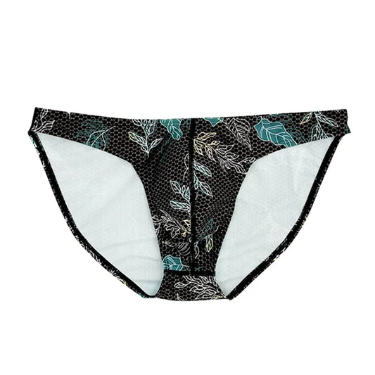 Men’s Midnight Jungle Jock Bikini Swim Briefs
