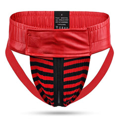 red Gay Jockstraps: Athletic Supporter & Jockstrap Wrestling- pridevoyageshop.com - gay men’s underwear and swimwear