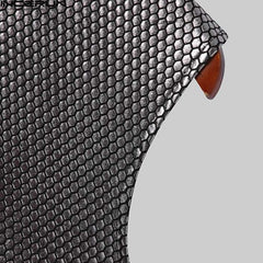 details of Men's Silver Sequin Crop Top | Gay Crop Tops & Clubwear - pridevoyageshop.com - gay crop tops, gay casual clothes and gay clothes store