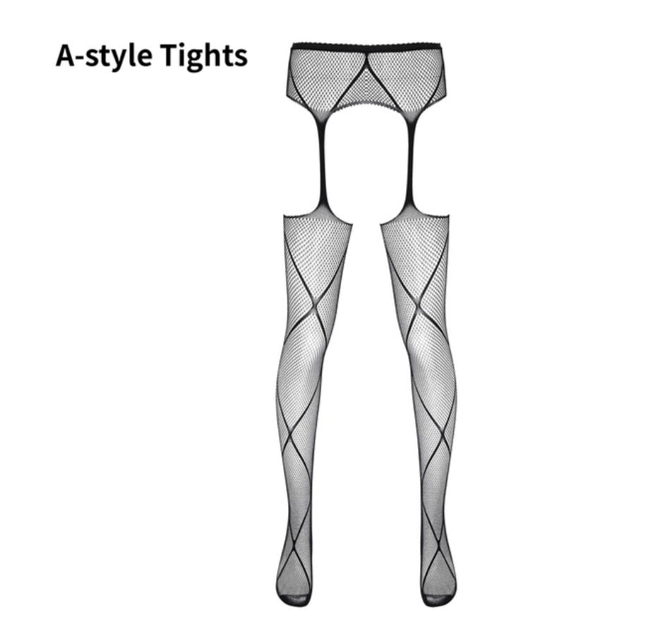 Mens Erotic Crotchless Pantyhose & Male Fishnets: Sexy Gay Lingerie- pridevoyageshop.com - gay men’s harness, lingerie and fetish wear