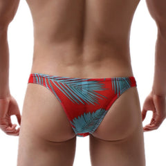 sexy gay man in red Cheeky Summer Low-Rise Briefs | Gay Men Underwear- pridevoyageshop.com - gay men’s underwear and swimwear