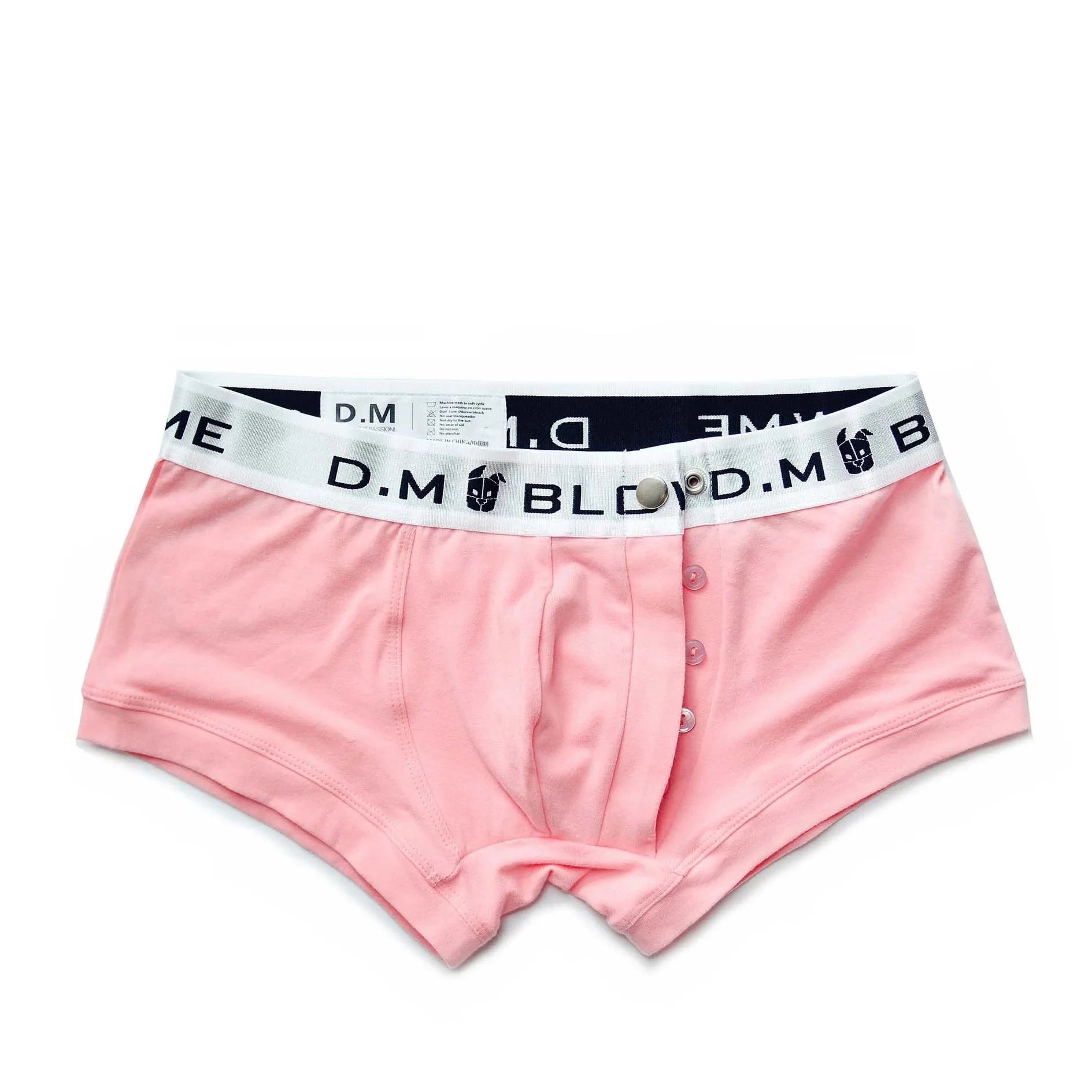 pink DM Men's Blow Me Boxer Briefs - pridevoyageshop.com - gay men’s underwear and swimwear