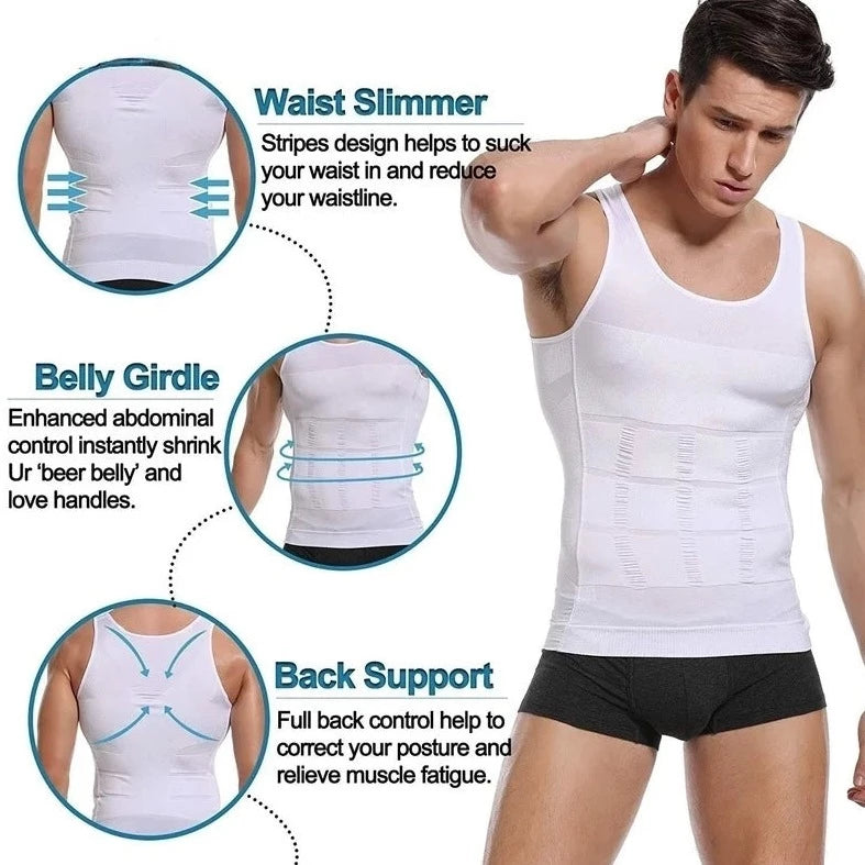 Men's Tank Top Shaper - pridevoyageshop.com - gay men’s underwear and swimwear