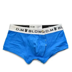 blue DM Men's Blow Me Boxer Briefs - pridevoyageshop.com - gay men’s underwear and swimwear