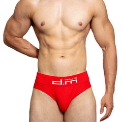 a hot gay man in red DM Gay Men's Hello Briefs - pridevoyageshop.com - gay men’s underwear and swimwear