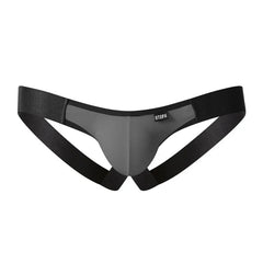 gray The Bad Ass Splitter Jockstrap - pridevoyageshop.com - gay men’s underwear and swimwear