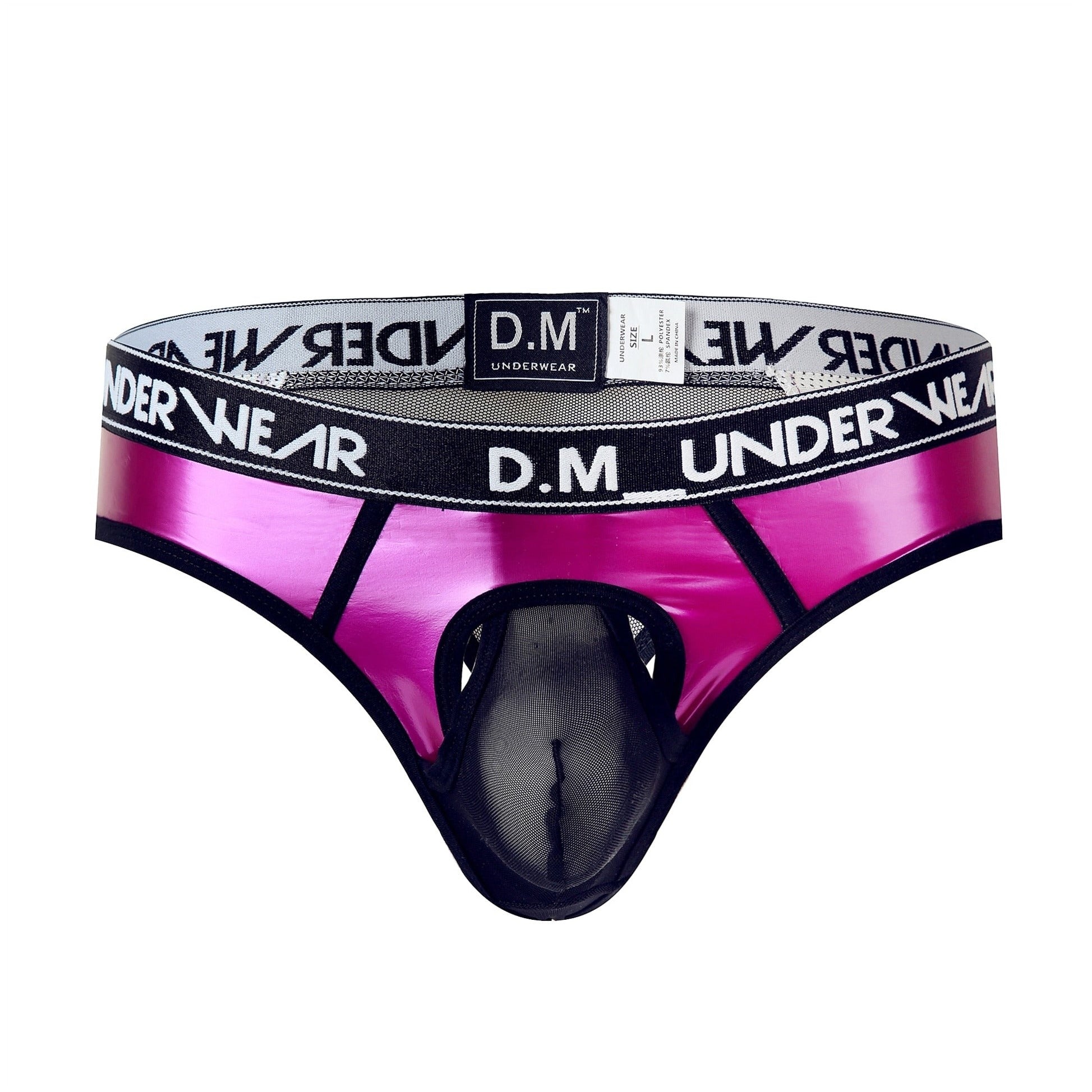 Purple DM Kinky Mesh Secret Thongs | Gay Men Underwear- pridevoyageshop.com - gay men’s underwear and swimwear