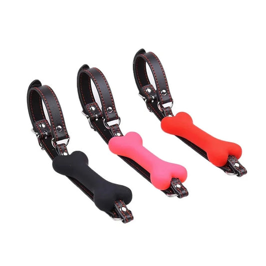 Puppy Treat Bone Gag - pridevoyageshop.com - gay men’s bodystocking, lingerie, fishnet and fetish wear