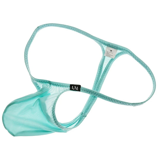 Men's See Throu Super Thin Thong for Well Endowed Men - pridevoyageshop.com - gay men’s underwear and swimwear