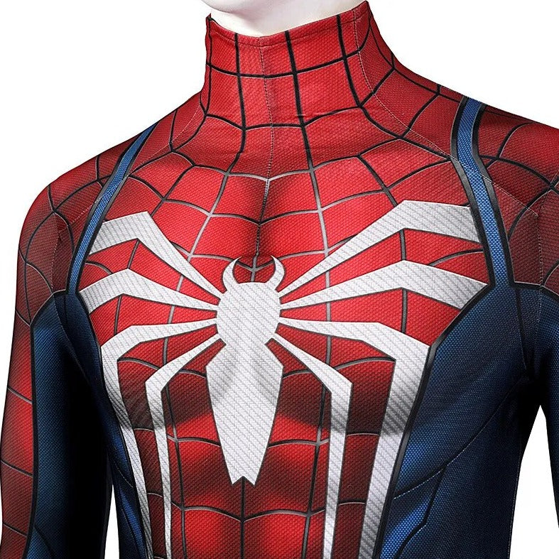 details of Men's SuperHero Bodysuit: PS5 Spiderman Costume - pridevoyageshop.com - gay men’s underwear and costumes