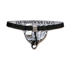 Black Zebra DM Gay Men's Animal Print Thong - pridevoyageshop.com - gay men’s underwear and swimwear