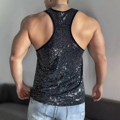 Black Diamond Sparkle Club Tank