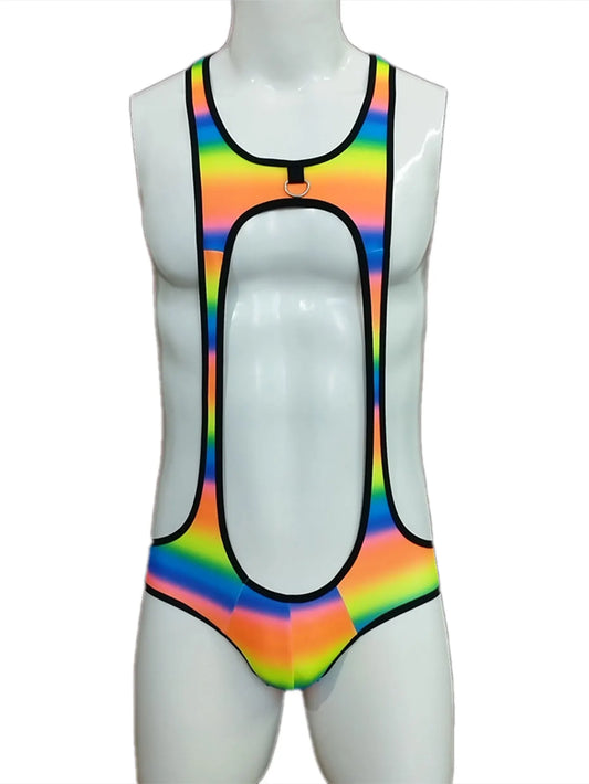 Pride Gladiator Harness‑Cut Singlet