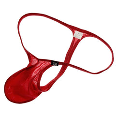 red Men's See Throu Super Thin Thong for Well Endowed Men - pridevoyageshop.com - gay men’s underwear and swimwear