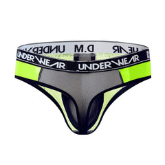 green DM Kinky Mesh Secret Thongs | Gay Men Underwear- pridevoyageshop.com - gay men’s underwear and swimwear