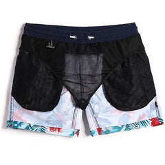 Jungle Marina Flirt Tri-Toned Board Shorts - pridevoyageshop.com - gay men’s underwear and swimwear
