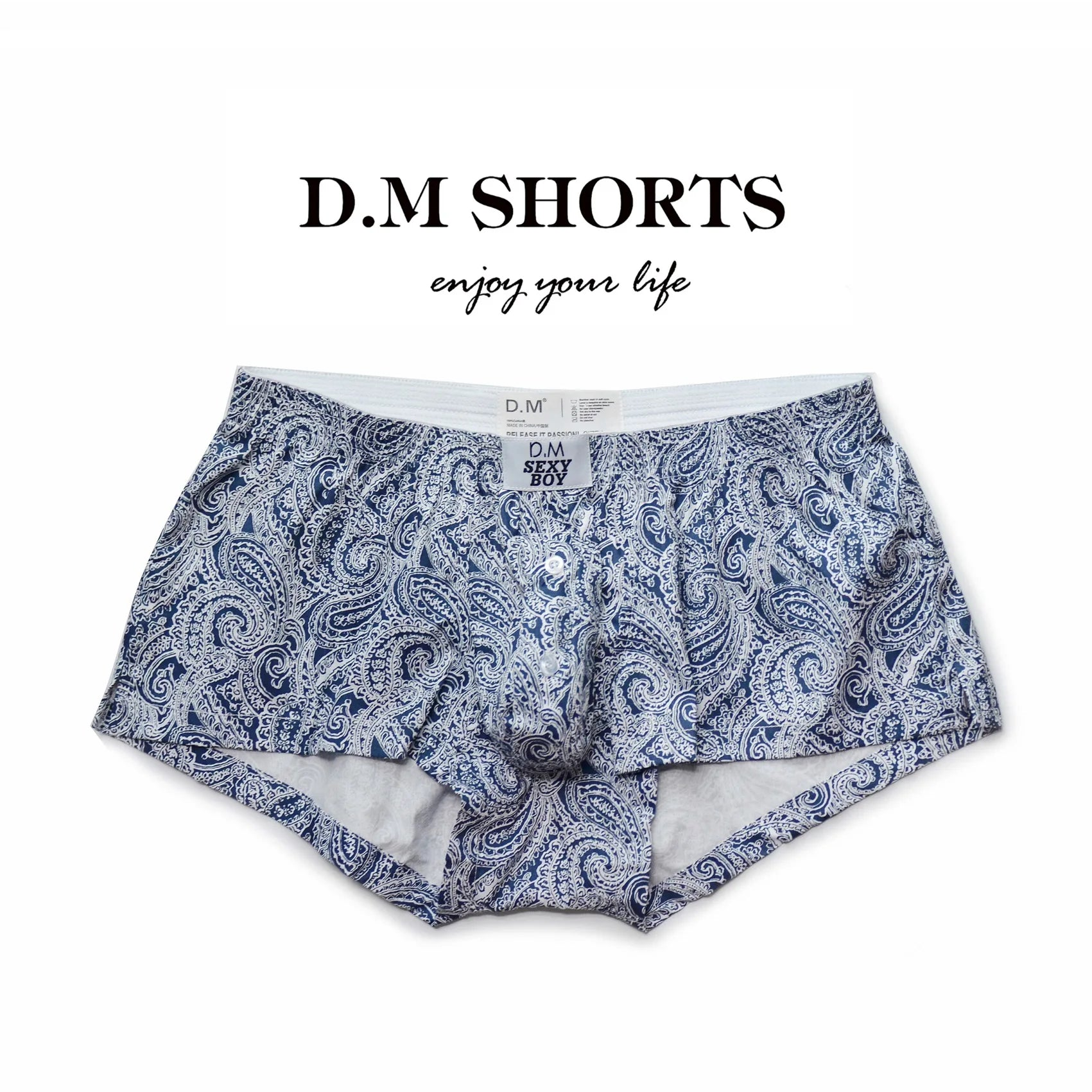 Twilight Paisley DM Paisley Boxers - pridevoyageshop.com - gay men’s thongs, boxers, briefs and jockstraps
