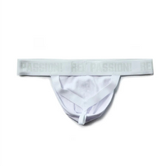White DM Men’s Release It Passion Classic Thong - pridevoyageshop.com - gay men’s thongs, boxers, briefs and jockstraps