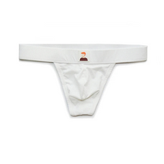 White DM Men’s Uniform Patch Thong - pridevoyageshop.com - gay men’s thongs, boxers, briefs and jockstraps