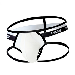 White Men’s D.M & Eros Strappy Jock Thong - pridevoyageshop.com - gay men’s thongs, boxers, briefs and jockstraps