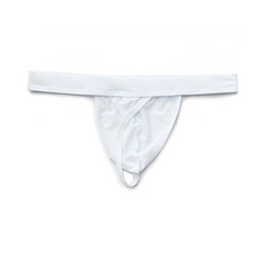 White Men’s DM Sexy Bulge Boy Mesh Thong - pridevoyageshop.com - gay men’s thongs, boxers, briefs and jockstraps