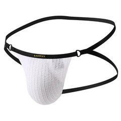 White Men’s Freed Crochet Jockstrap - pridevoyageshop.com - gay men’s thongs, boxers, briefs and jockstraps